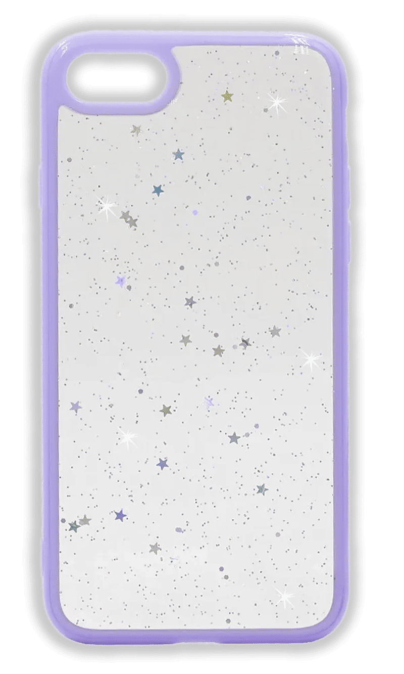 Cover Smoll Stars for iPhone SE2 / 8 / 7 Violet