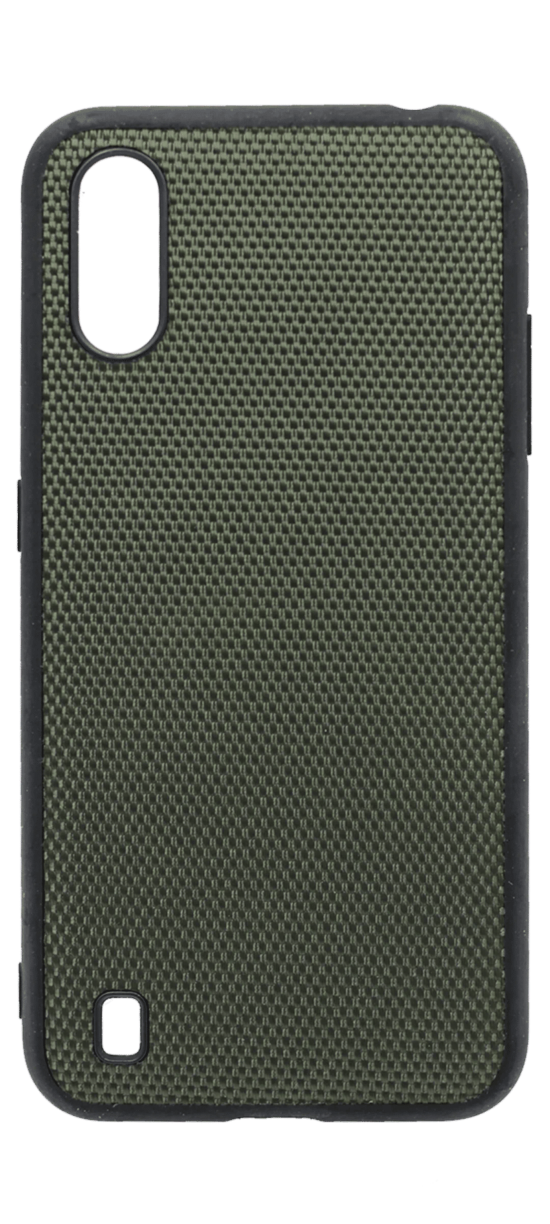 Чохол-накладка Nylon + Border Silicon Samsung A01 SM-A015F Green