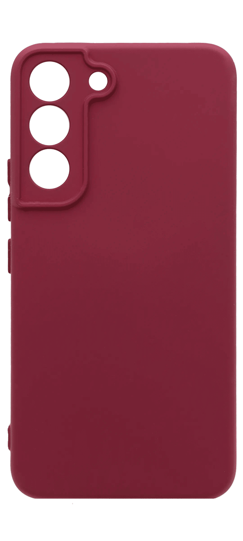 Чохол Molan Silicone для Samsung S22 SM-S901B Bordo