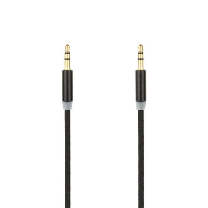 Cable AUX Male 3.5mm to Male 3.5mm 1m Gelius Black