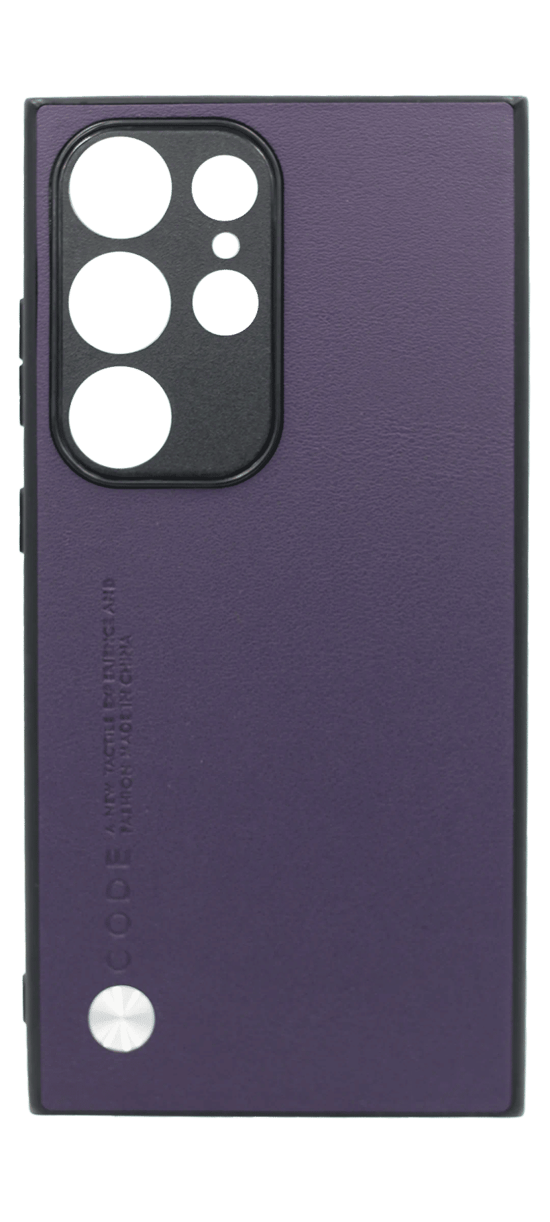 Code Skin overlay cover for Samsung S24 Ultra SM-G928B Purple