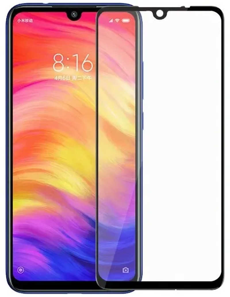 Захисне скло Miami 10D Xiaomi Redmi Note 7 Black