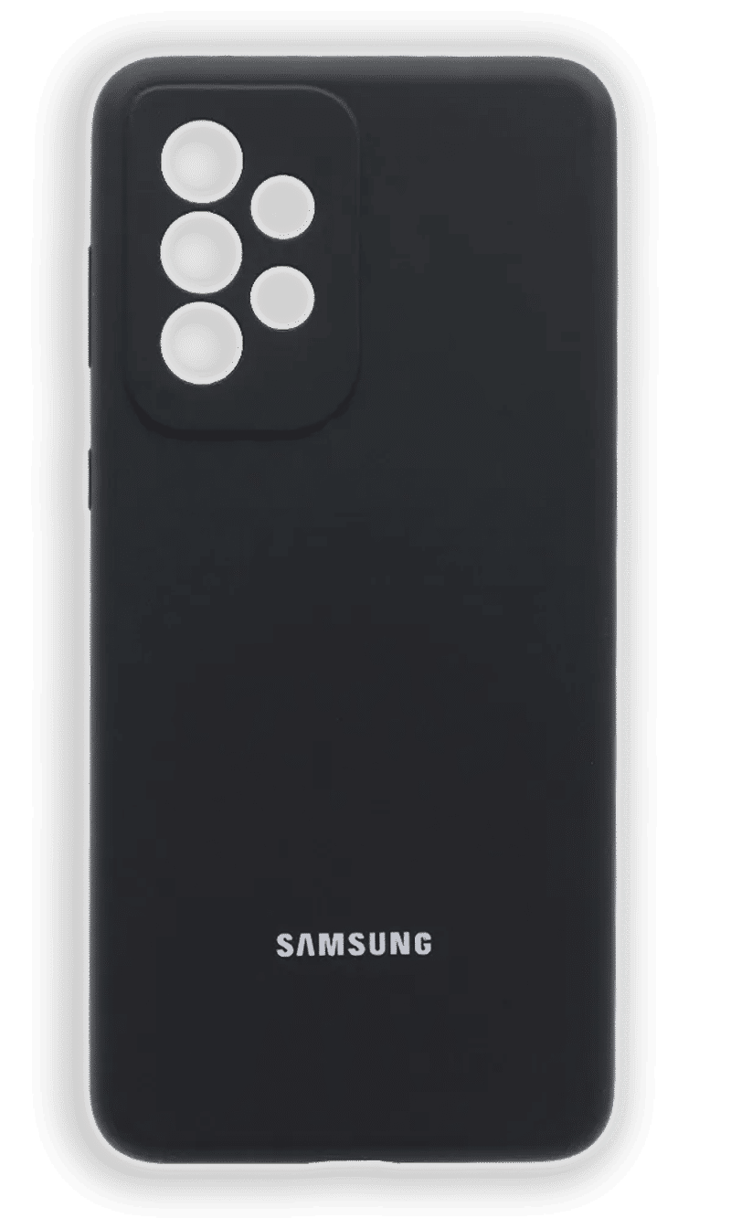 Чохол Silicone Cover Full Cam Samsung A33 SM-A336F Black