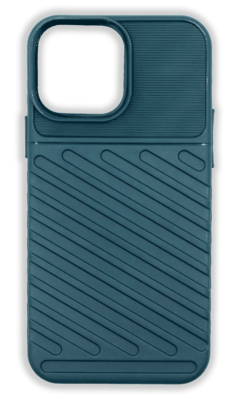 Чохол силіконовий Outdoor Shockproof для iPhone 13 Pro Max Green