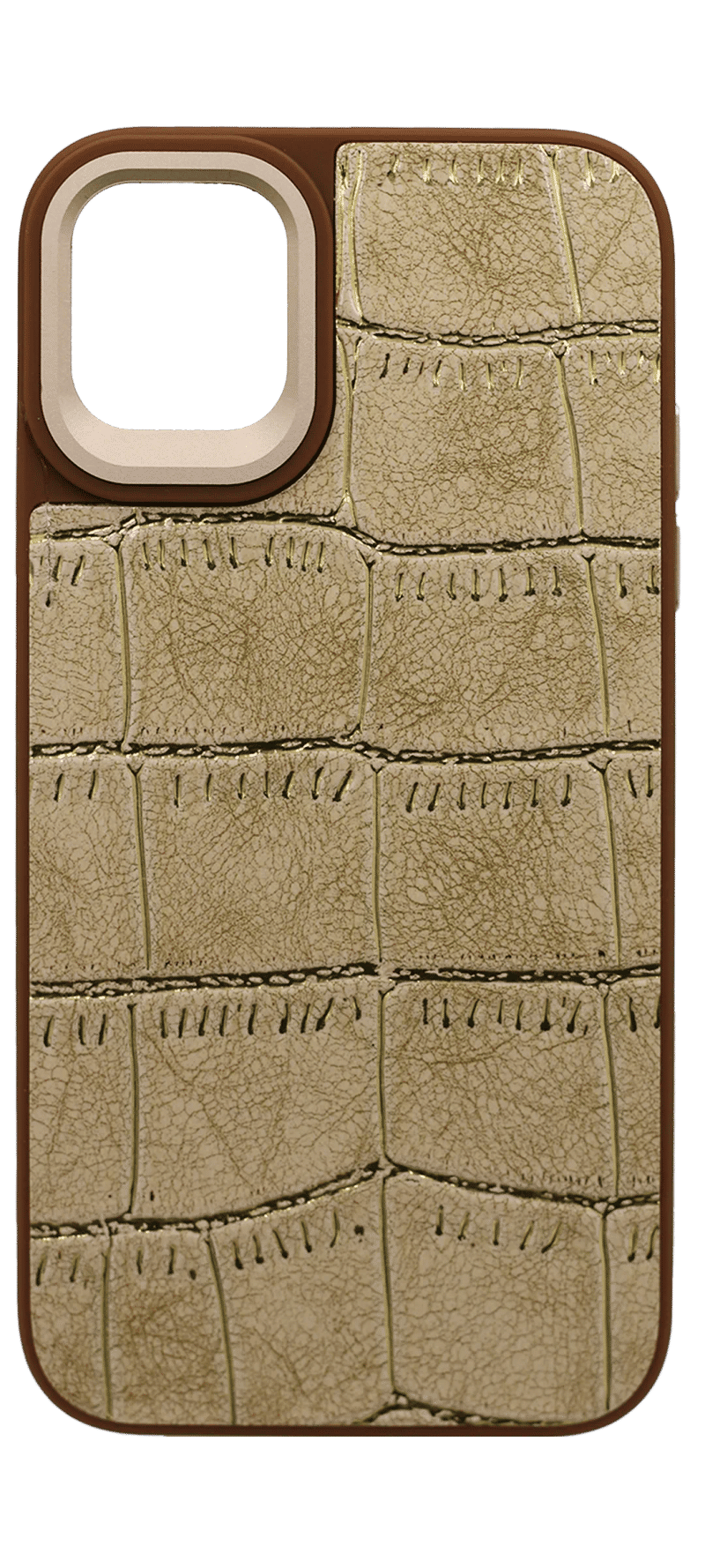 Snake Skin cover for iPhone 11 Gold