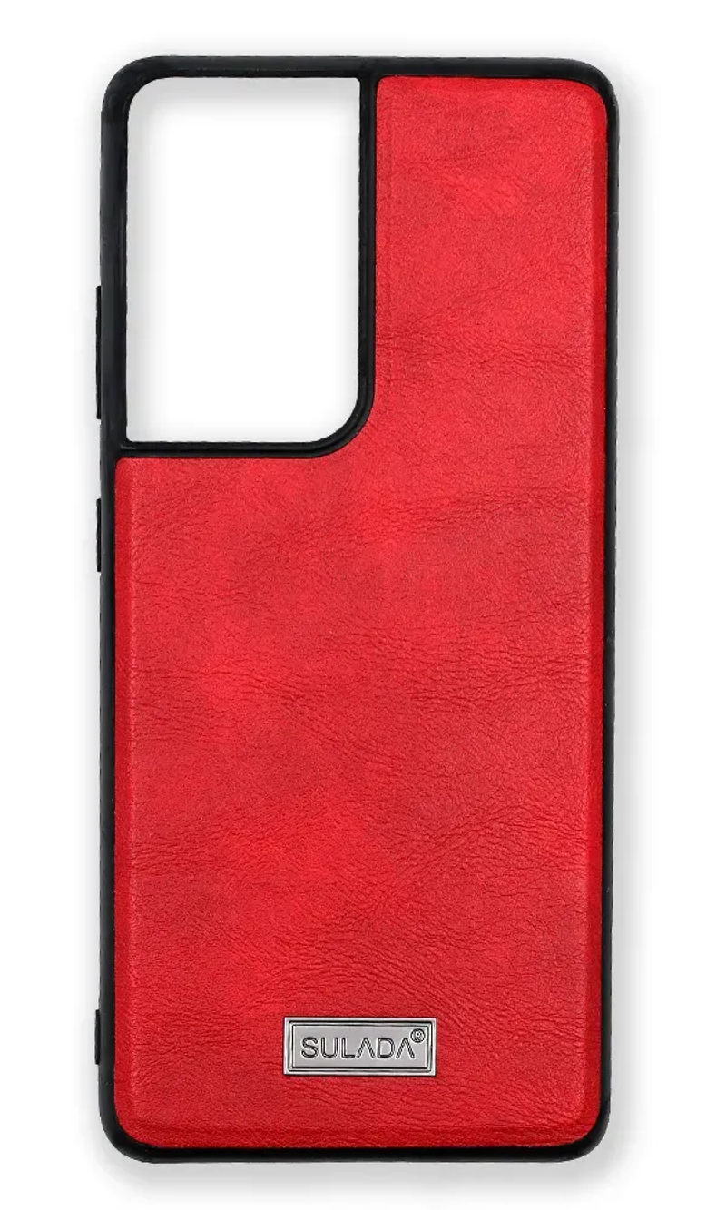 Чохол-накладка Sulada Skin для Samsung S21 Ultra SM-G998B Red