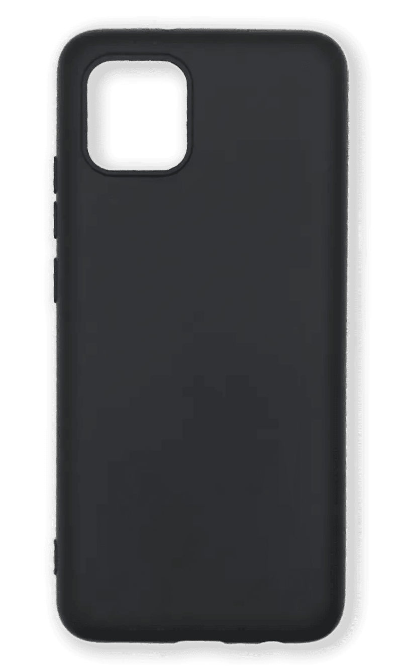 Molan Silicone silicone case for Samsung A03 SM-A035F Black