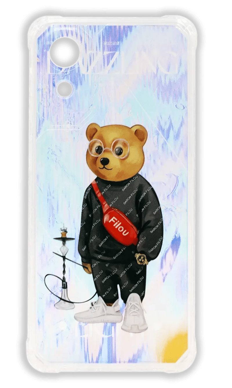 Cover silicone Bear trendy for Samsung A03 Core 2021 SM-A032F Hookah