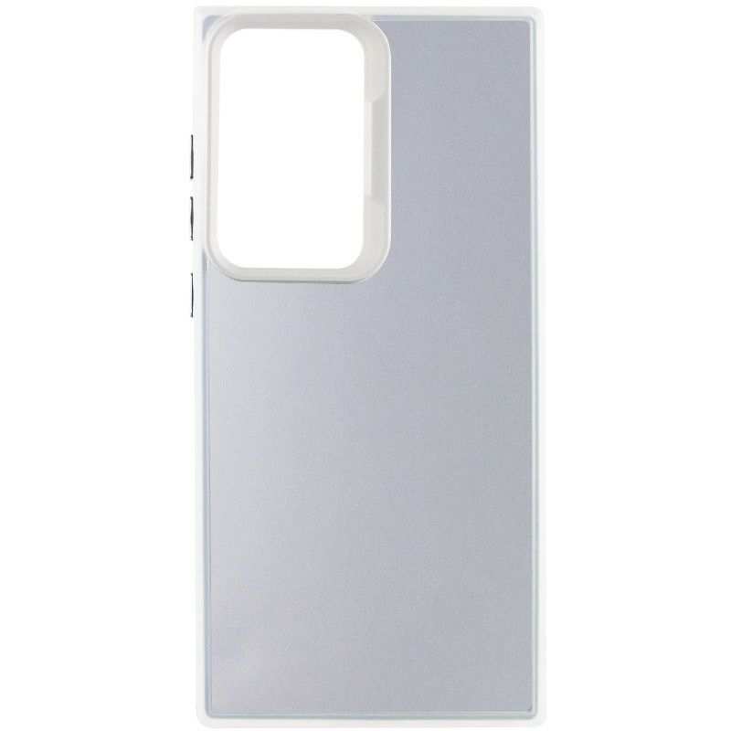 Чохол-накладка Cool + Border Silicon для Samsung S23 SM-G911B/S24 SM-G921B White