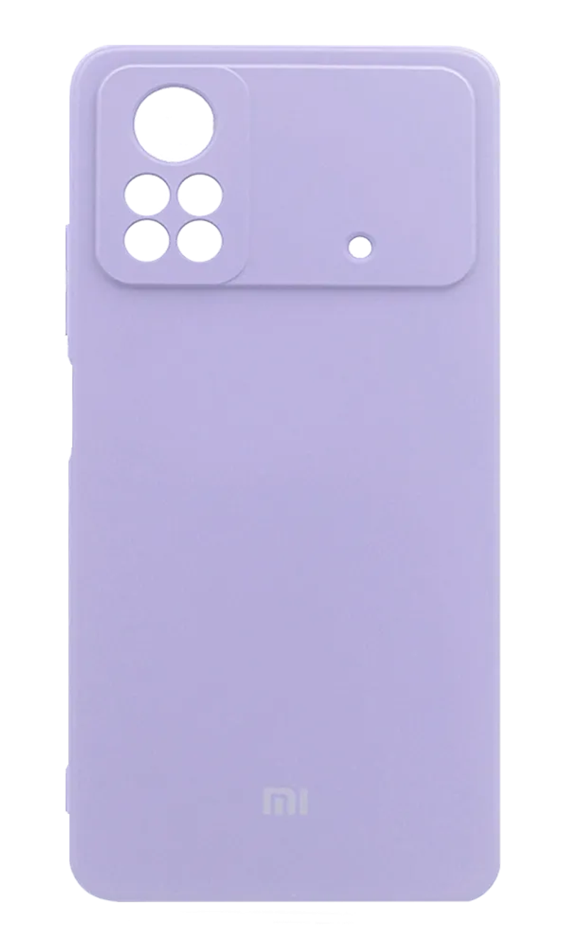 Чохол силіконовий Silicone Cover для Xiaomi Poco X4 Pro 5G Viola