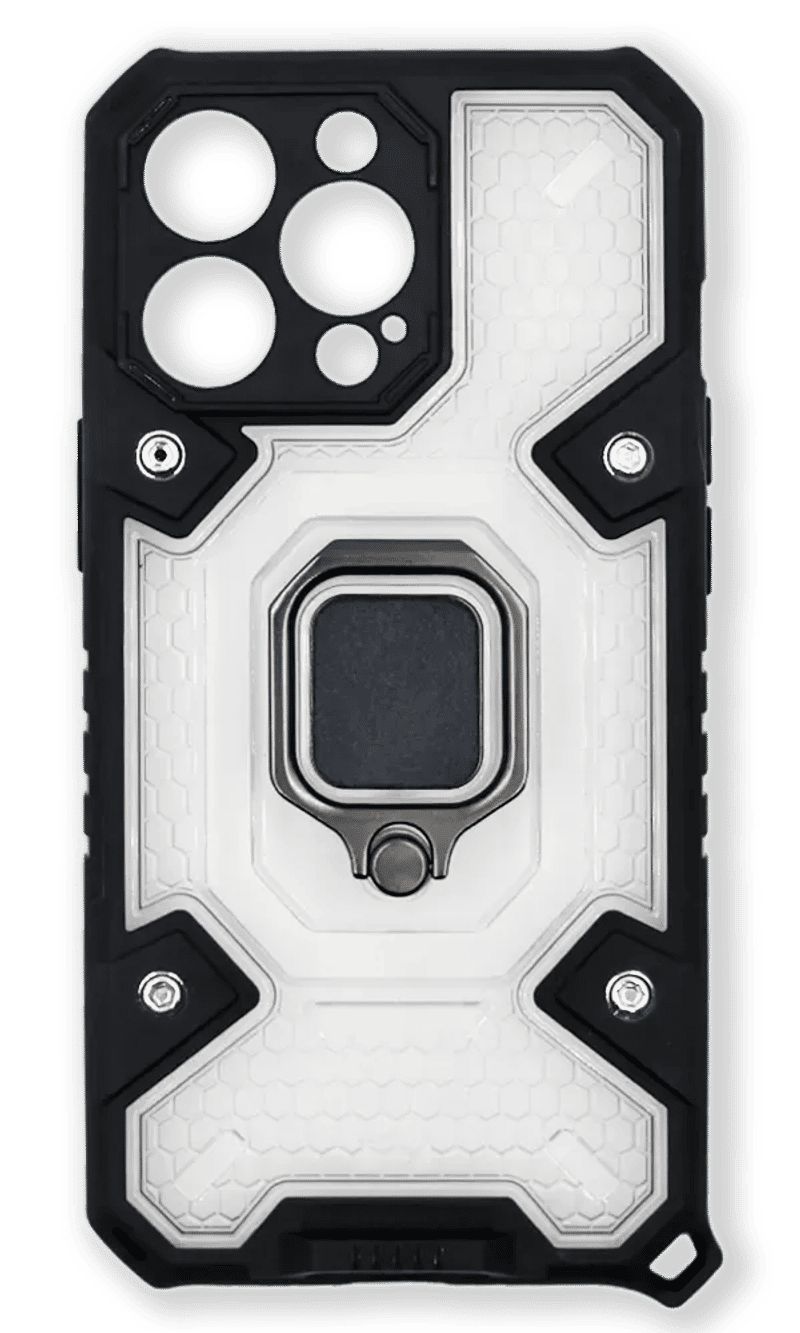 Cover-cover Prime Crystal + Ring for iPhone 13 Pro Max Black