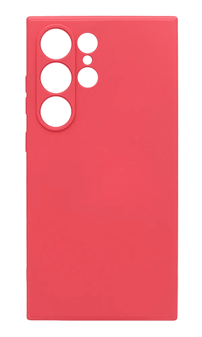 Чохол Molan Silicone для Samsung S24 Ultra SM-G928B Red
