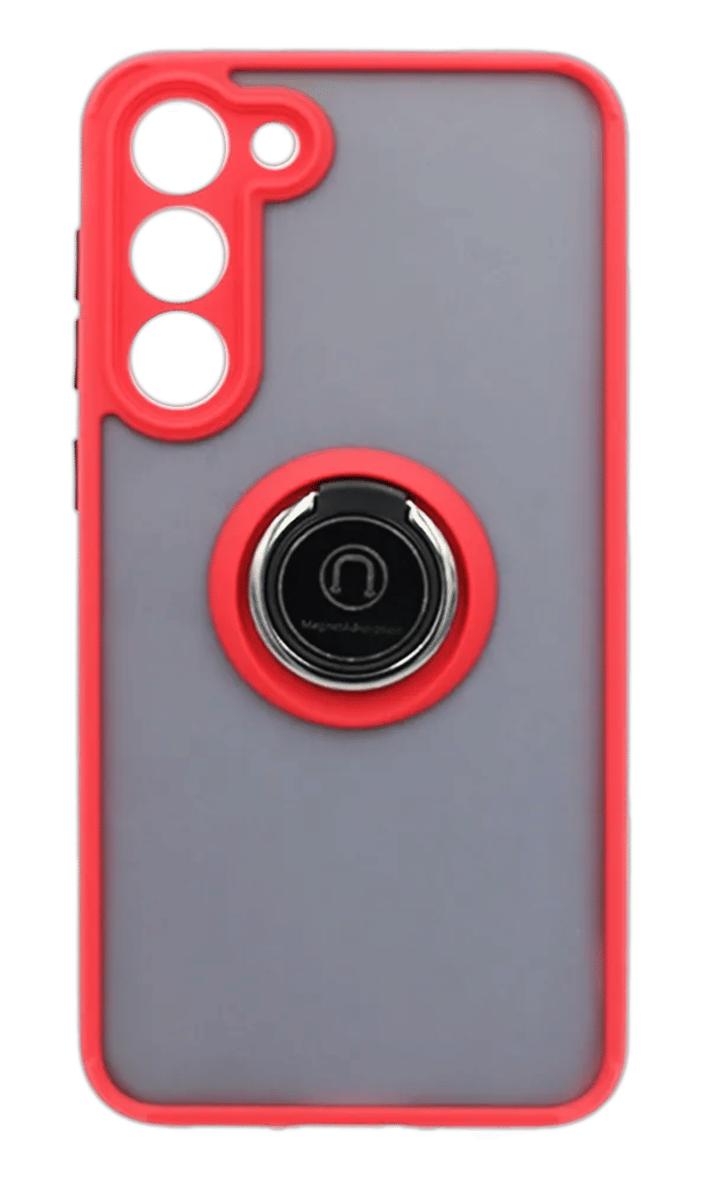 Чохол-накладка Mate Ring Holder для Samsung S23 SM-G911B Red
