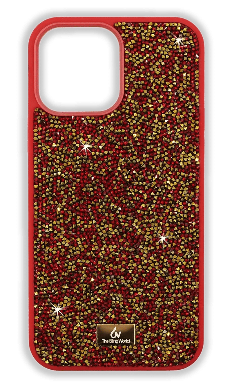 Cover Bling World Grainy Diamonds for iPhone 13 Pro Max Pink