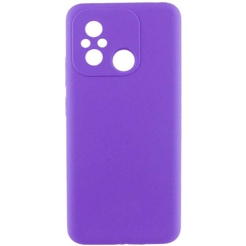 Чохол Silicone Cover для Xiaomi Redmi 12С / 11A Purple