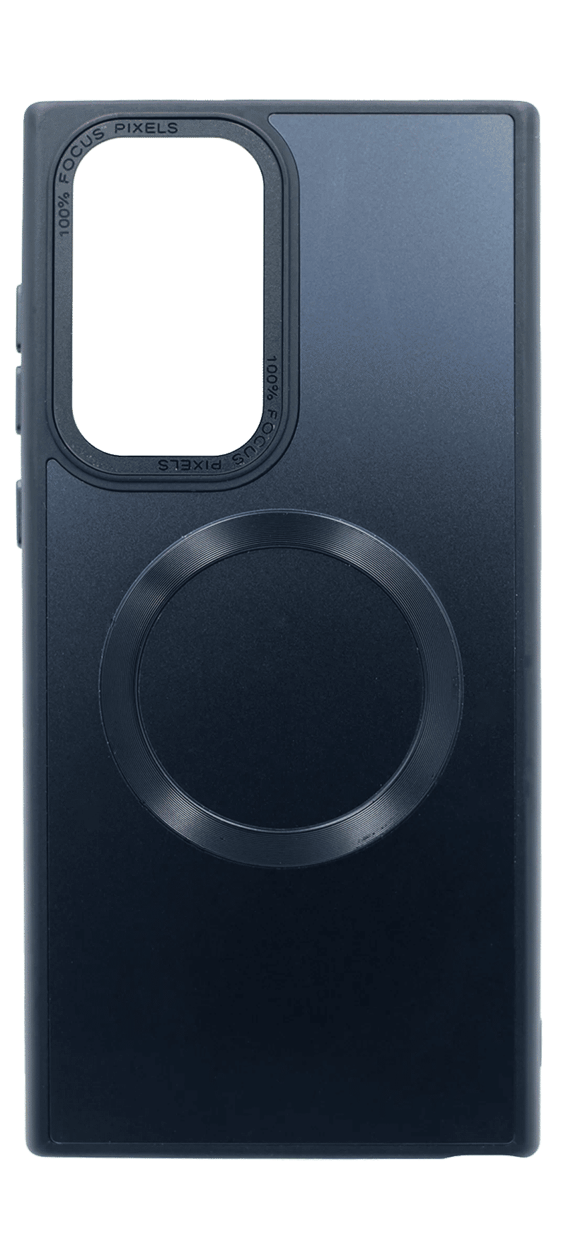 Чохол-накладка Bonbon Glass Ring для Samsung S22 Ultra SM-G998B Blue