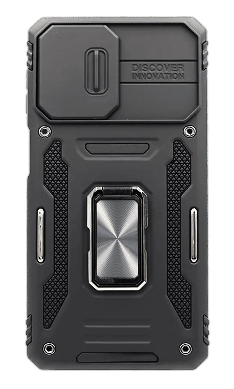 Чохол-накладка Hybrid CamOff+ Army Ring для Samsung A14 SM-A145F Black