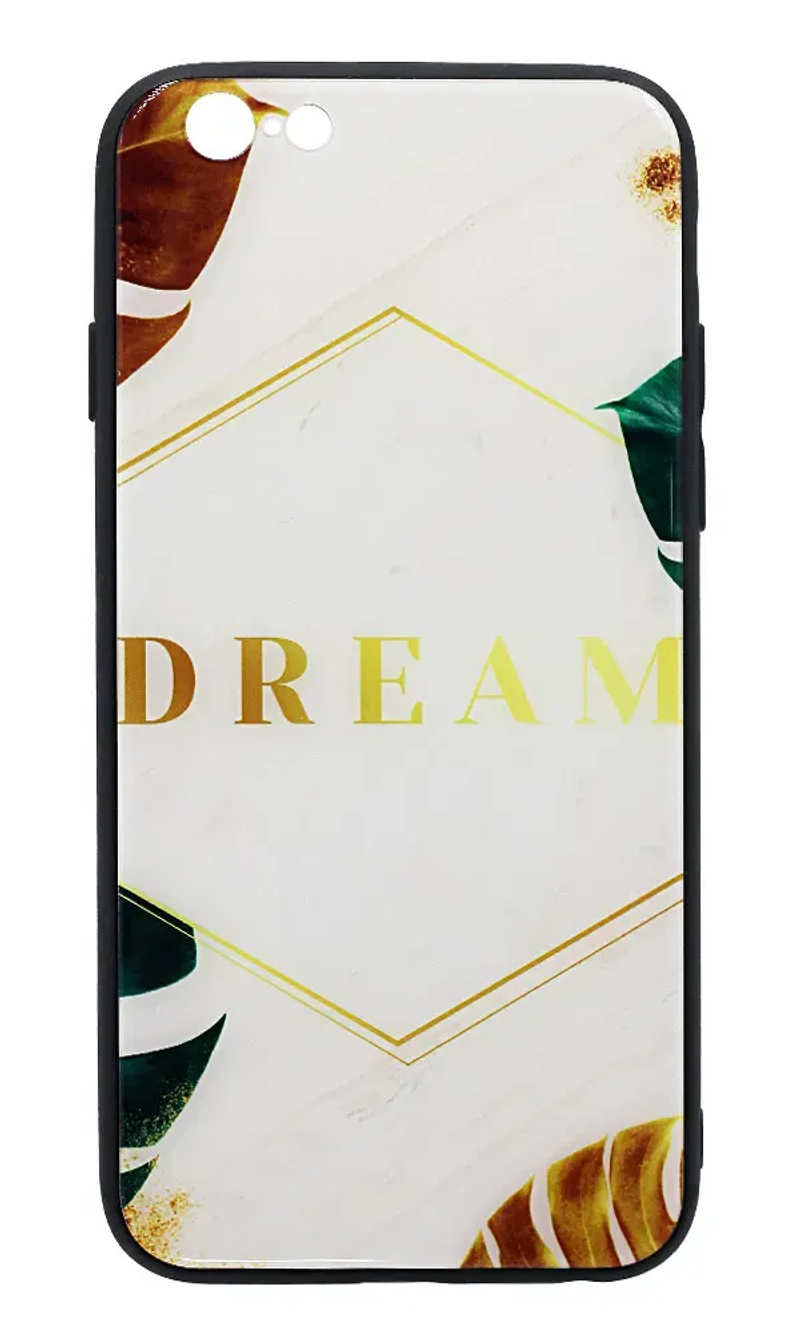 Чохол-накладка Glass Tropical для iPhone 6 Dream