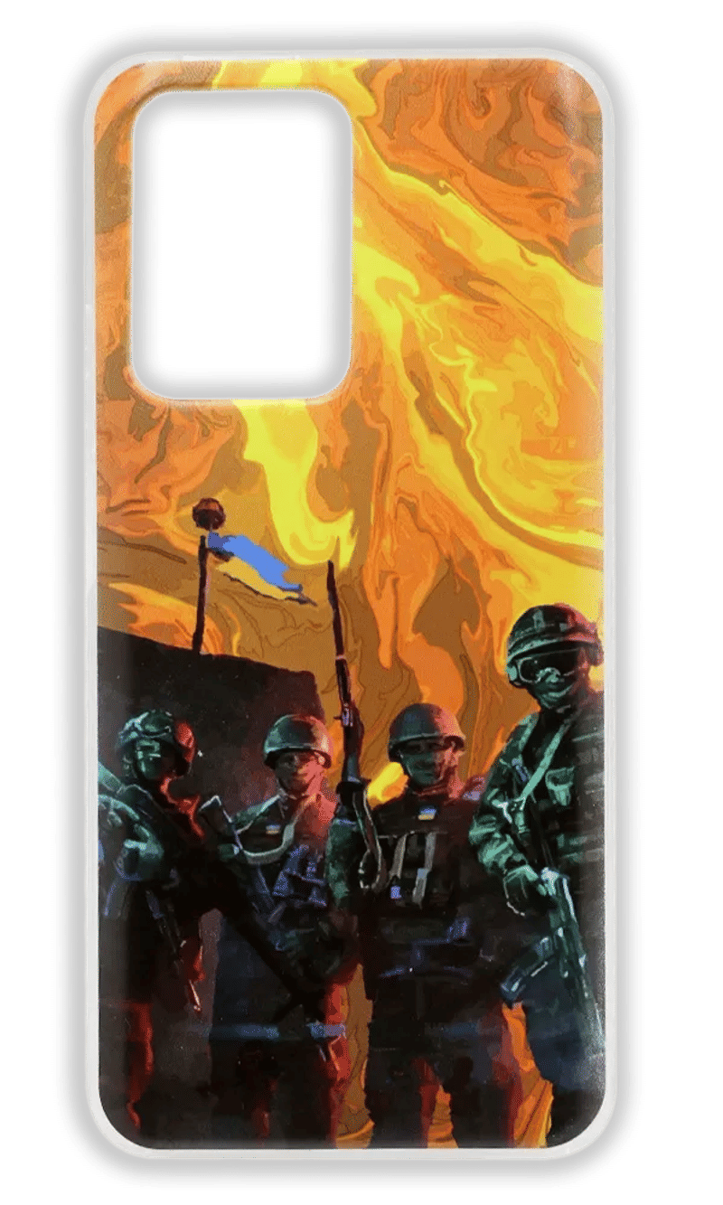 Ukraine silicone cover for Xiaomi 11T / 11T Pro ZSU style 7