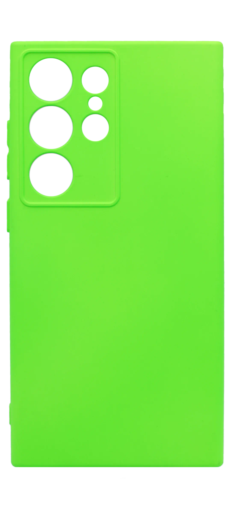 Чохол Molan Silicone для Samsung S24 Ultra SM-G928B Acid Green