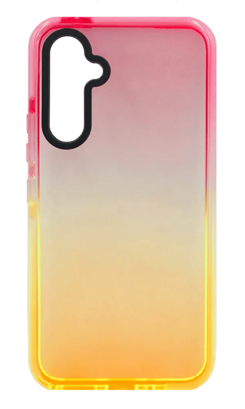 Silicone case Sunny Gradient for Samsung A34 SM-A346F Orange/Pink