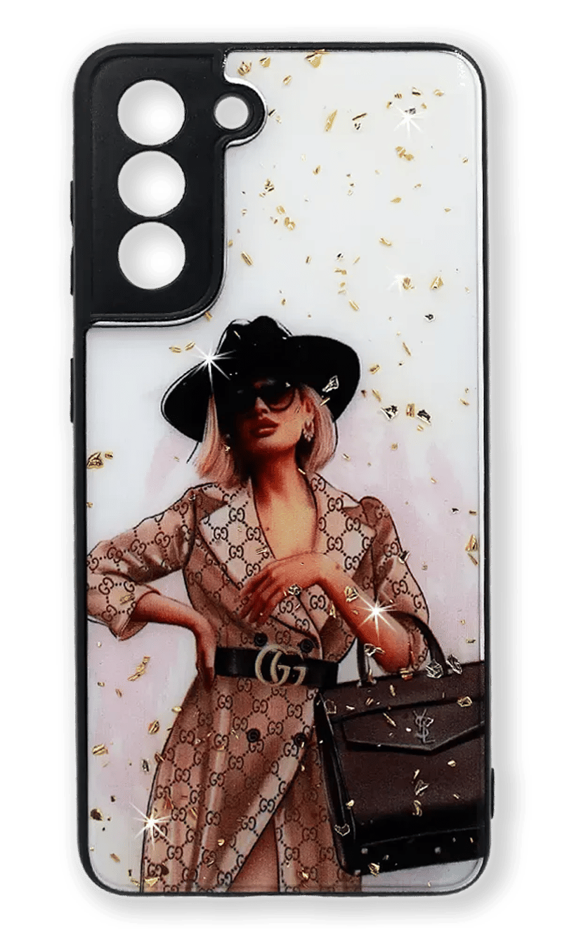 Cover-cover Smoll Sparkles Print for Samsung S21 Plus SM-G996B Girl 36