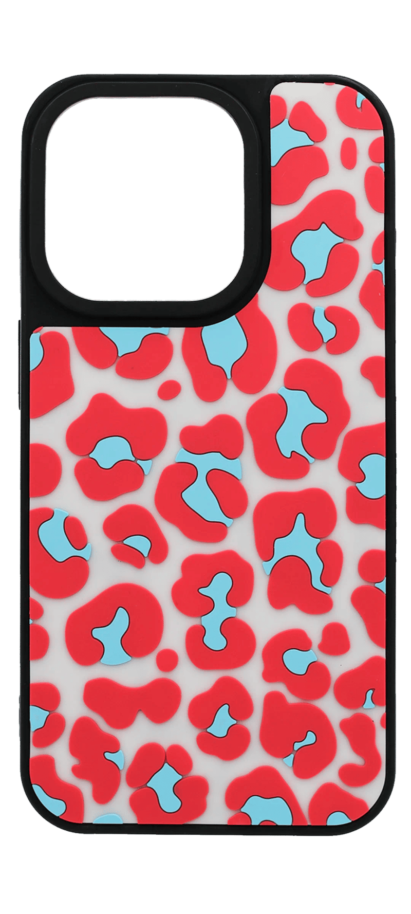 Чохол-накладка Caseti 3d Leopard для iPhone 12/12 Pro Red