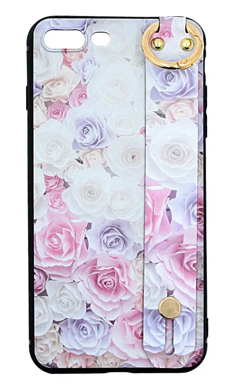 Чохол силіконовий Wristband Little Roses для iPhone 8 / 7 Plus