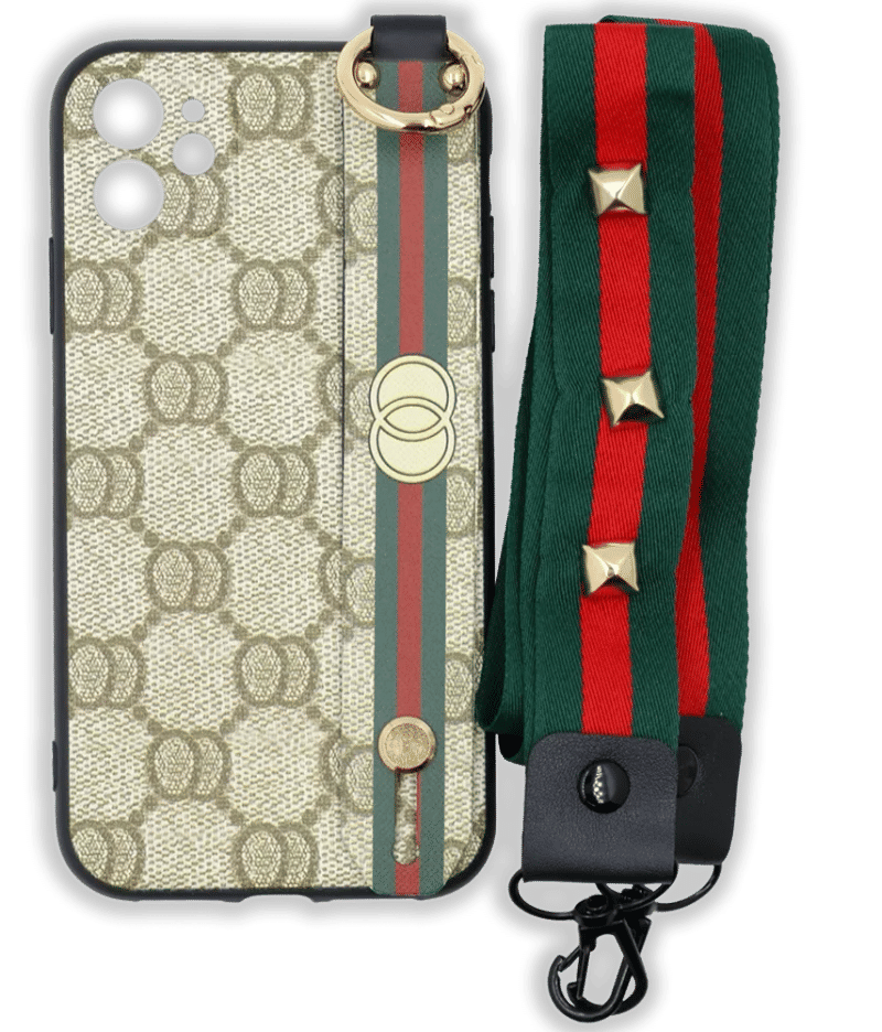 Чохол силіконовий Fashion Strap для iPhone 11 Ring