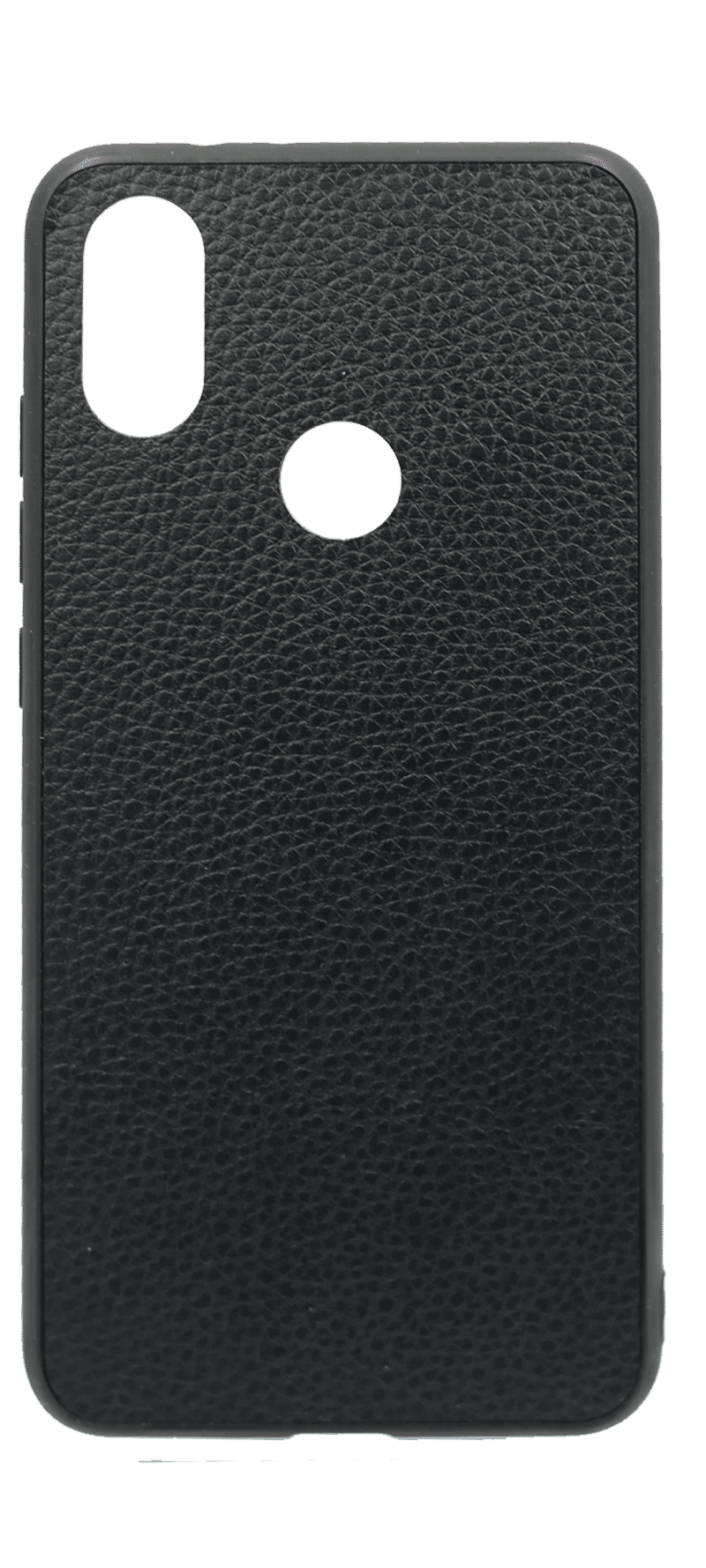 Case-lining Leather + Border Silicon for Xiaomi Mi A2 / Mi6X Black