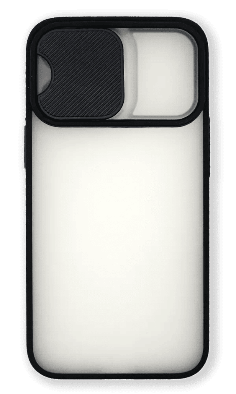 Чохол-накладка Enchanting OffCam для iPhone 13 Pro Clear/Black