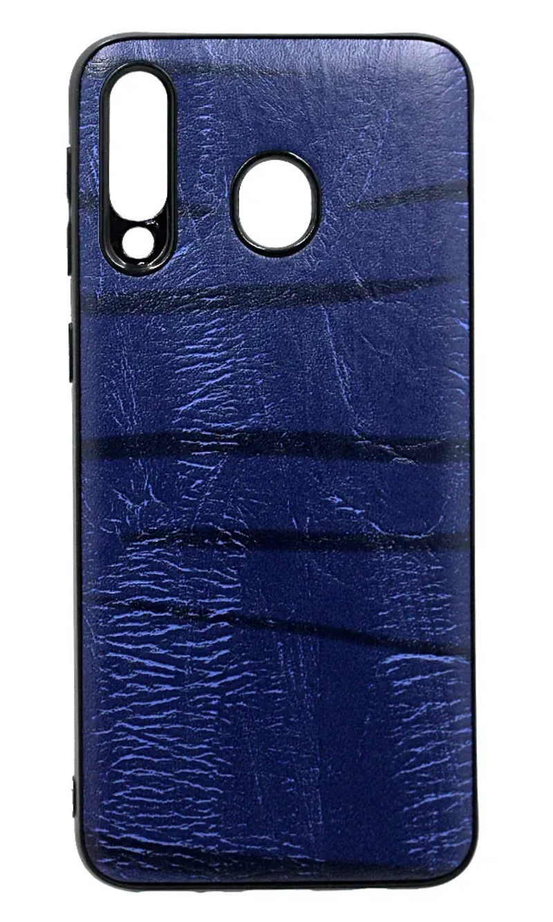 Чохол силіконовий SWLG Leather для Samsung M30 SM-M305F Blue