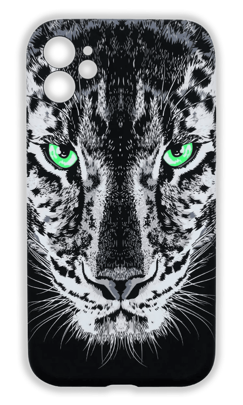 Weve Neon X Luxo Wild silicone case for iPhone 11 Leopard