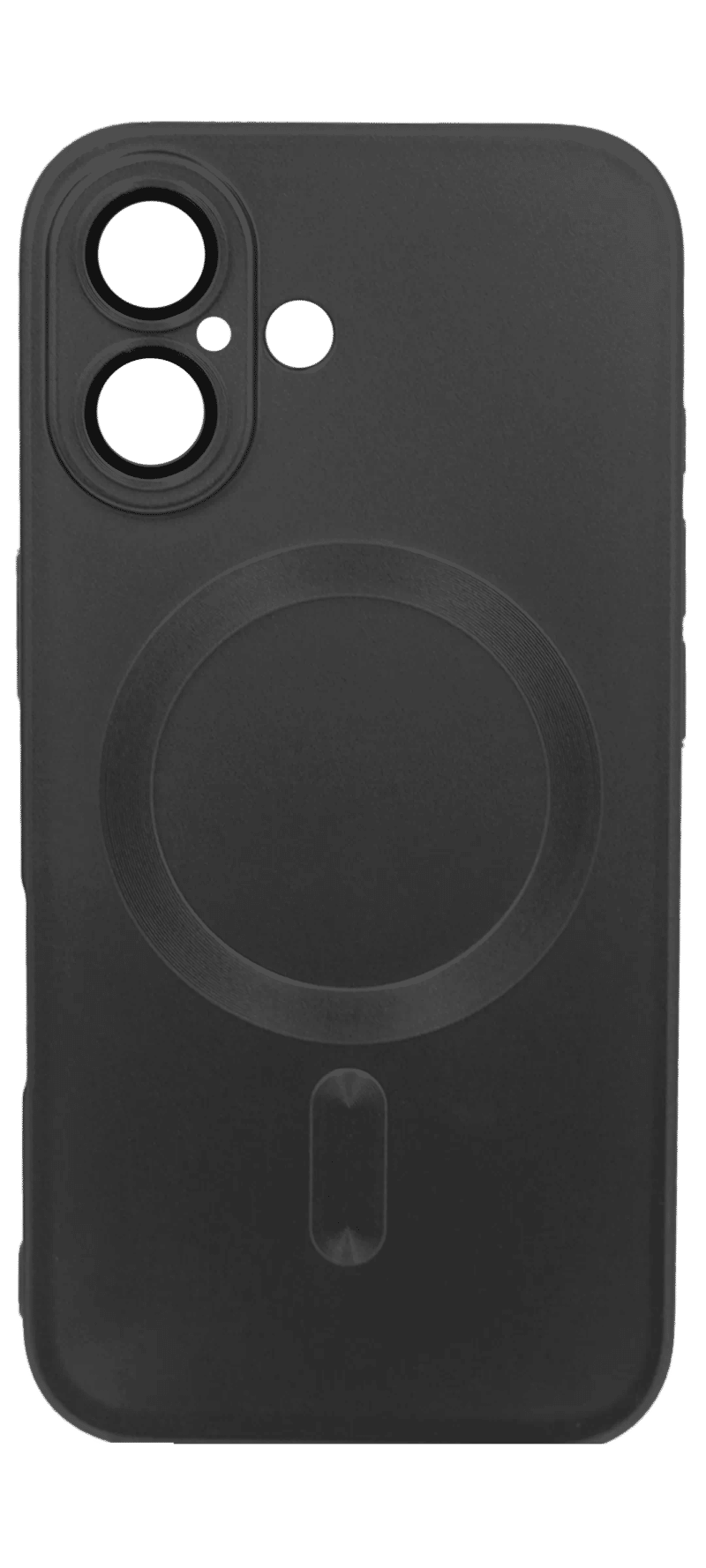 Чохол силіконовий Matte Soft Magsafe для iPhone 16 Plus Black