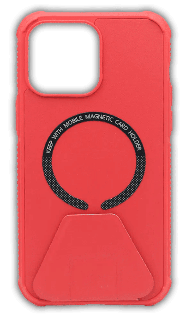 Чохол-накладка Keep Magnetic Holder для iPhone 13 Pro Max Red
