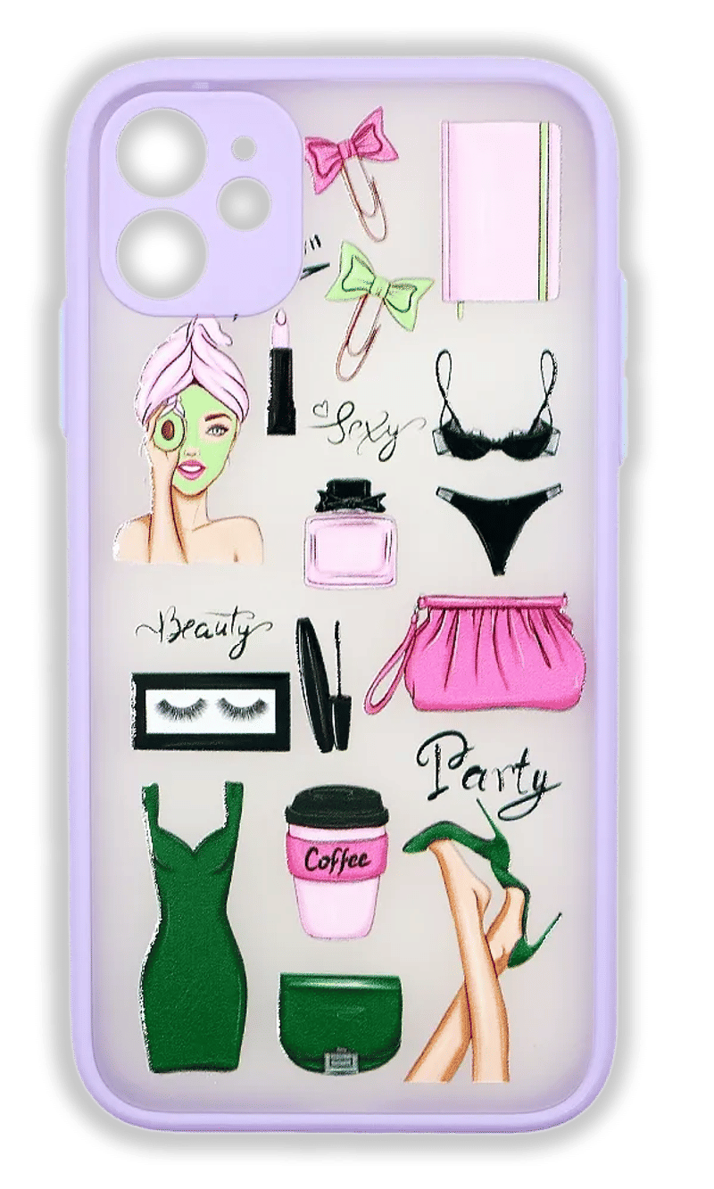 Чохол-накладка Shadow Matt Beauty для iPhone 11 Violet