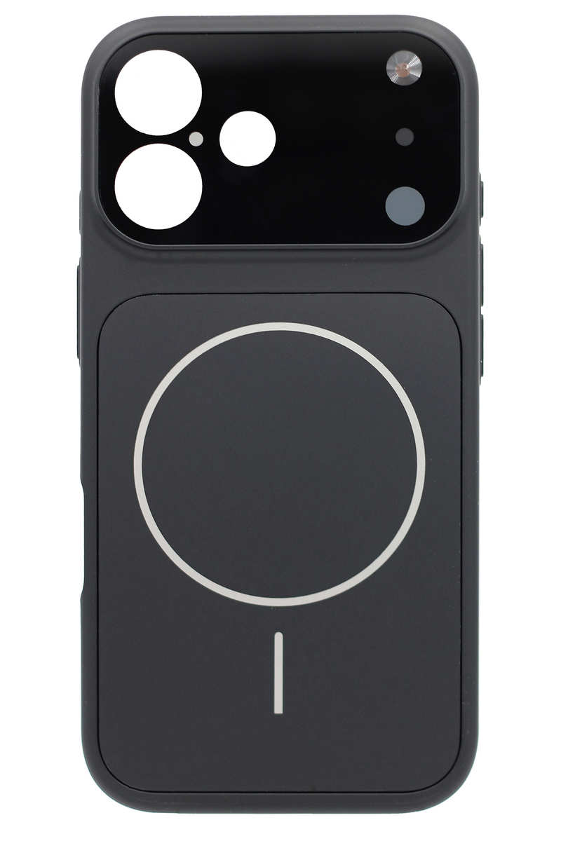 Чохол-накладка AG Glass Magsafe для iPhone 17 Black