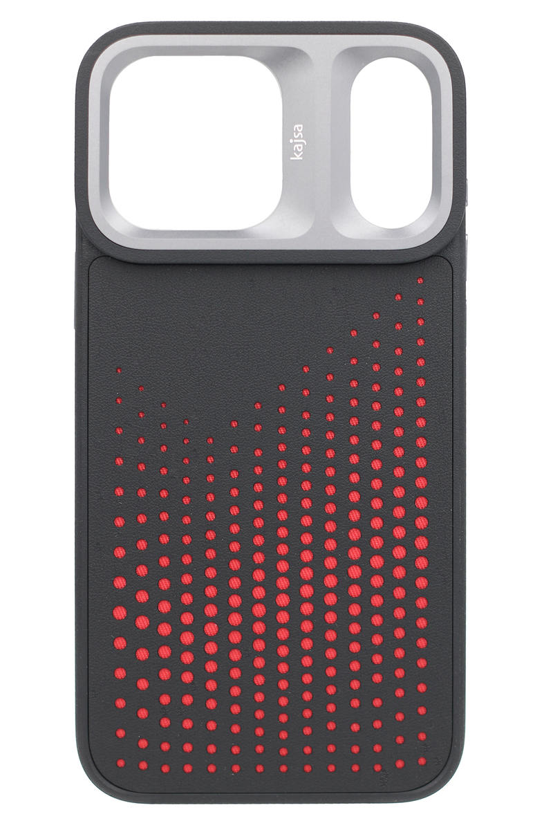 Kajsa Splendid Circle MagSafe B-ing cover case for iPhone 17 Pro Max Black 3MS-SDCC-I17P6.9-BK-B