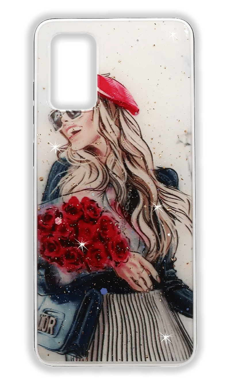 Cover Smoll Sparkles Print for Samsung S20 Plus SM-G985F Girl&Rose