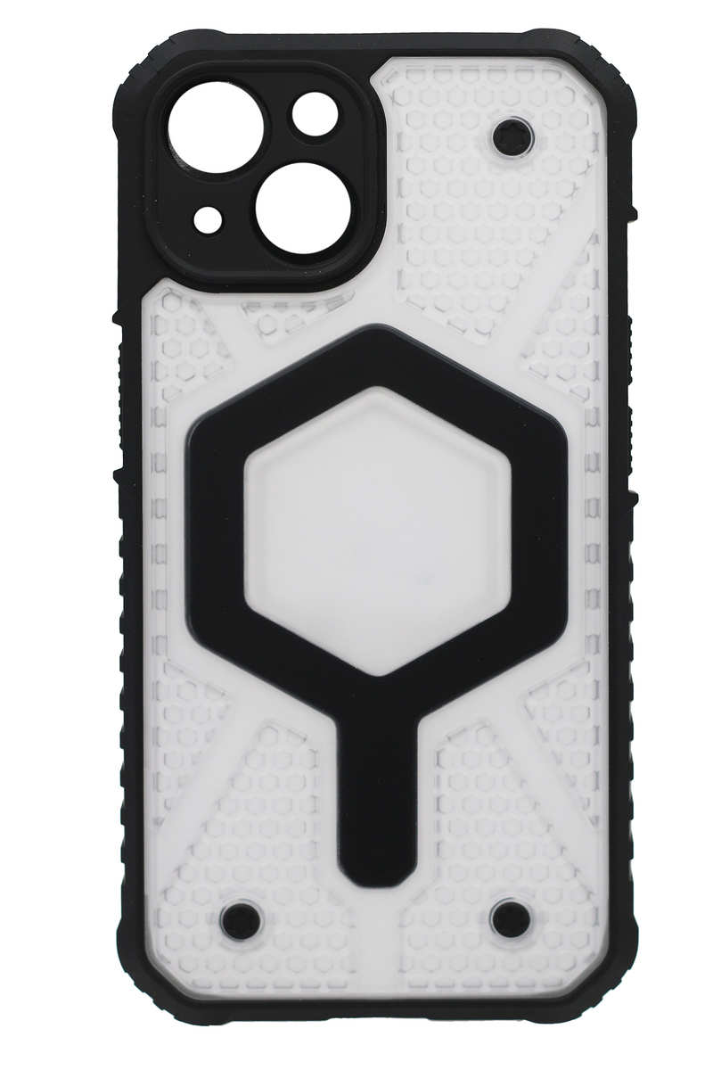 Чохол-накладка YAG Pathfinder Clear MagSafe для iPhone 15 Black