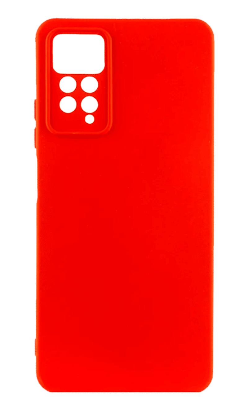 Чохол Molan Silicone для Xiaomi Redmi Note 11 Pro 4G/5G/Note 11E Pro/ 12 Pro 4G Red