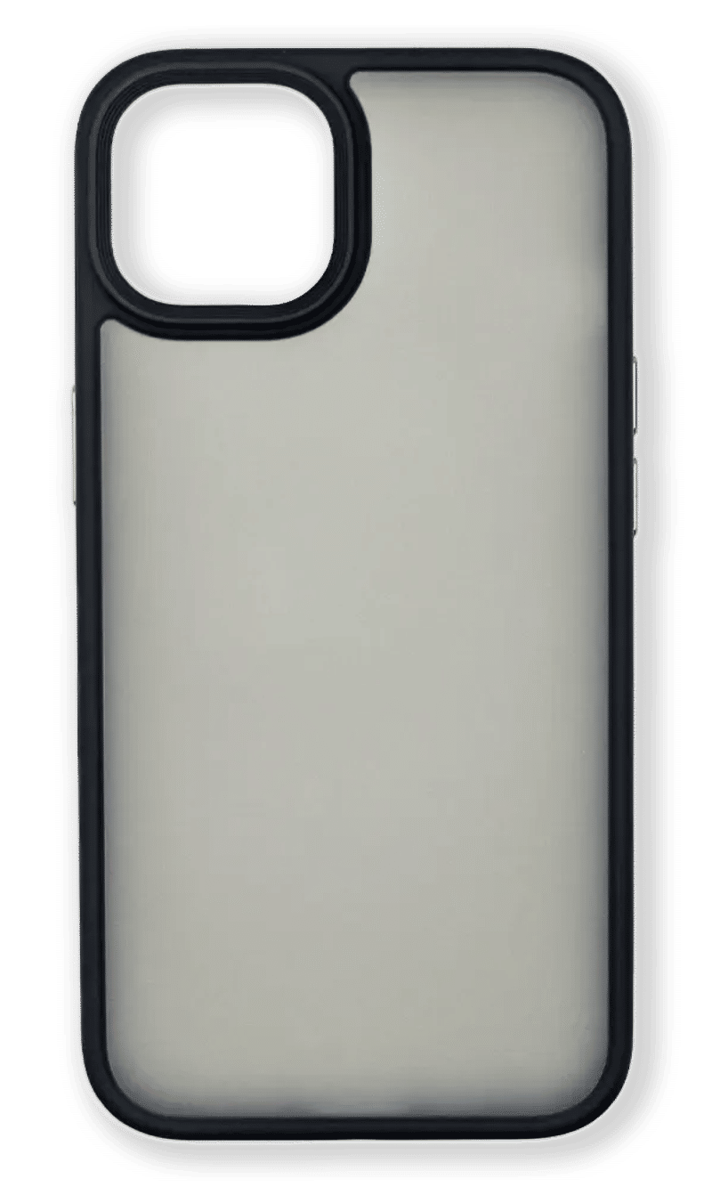 Чохол-накладка Shadow Matt Metal Buttons для iPhone 14 / 13 Black