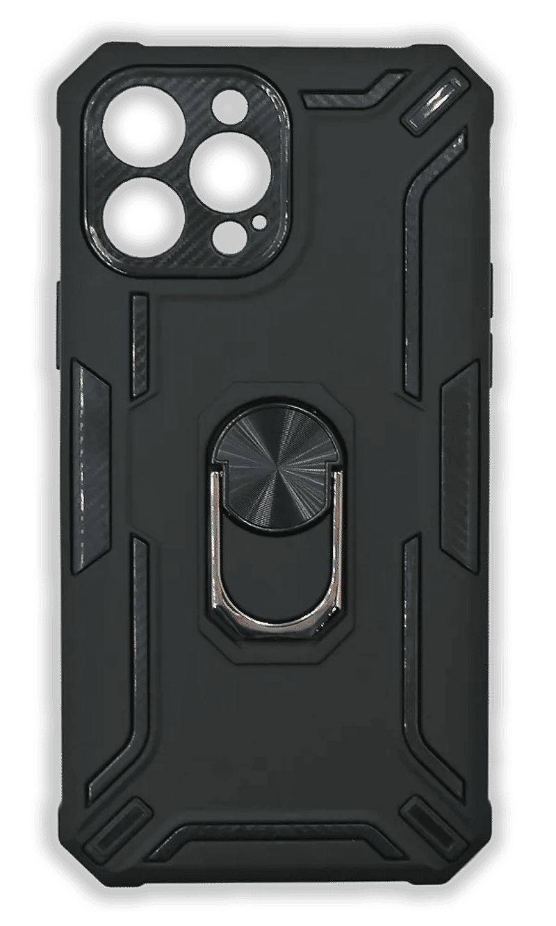 Чохол-накладка Prime Carbon Ring для iPhone 13 Pro Max Black