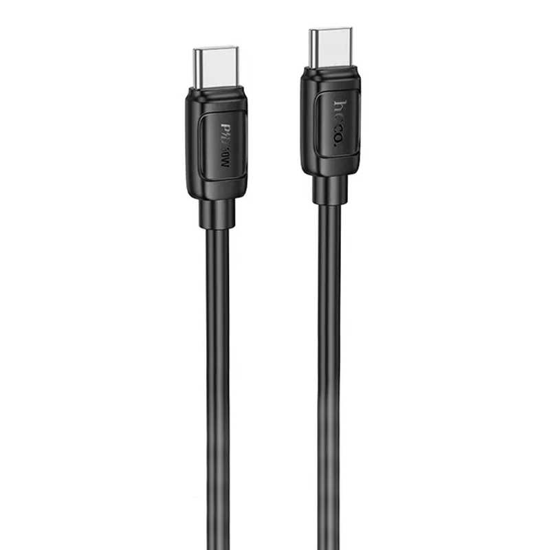 Cable Type-C to Type-C 1m Hoco X115 Surpass 60W Black