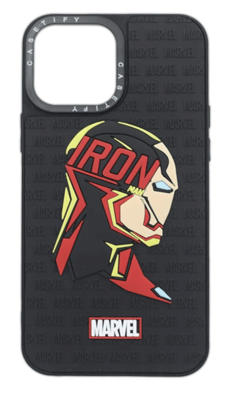 Cover Caseti 3d IRON MAN for iPhone 13 Pro Max Black