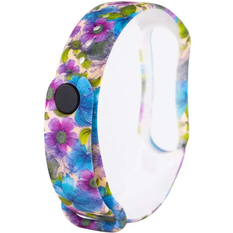 Strap Xiaomi Mi Band 3/4 Blue Flowers