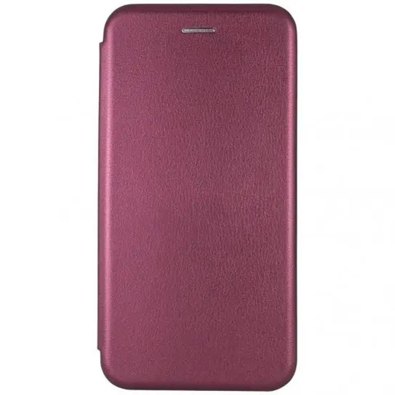 Чохол-книжка Saina для iPhone 14 Pro Max burgundy