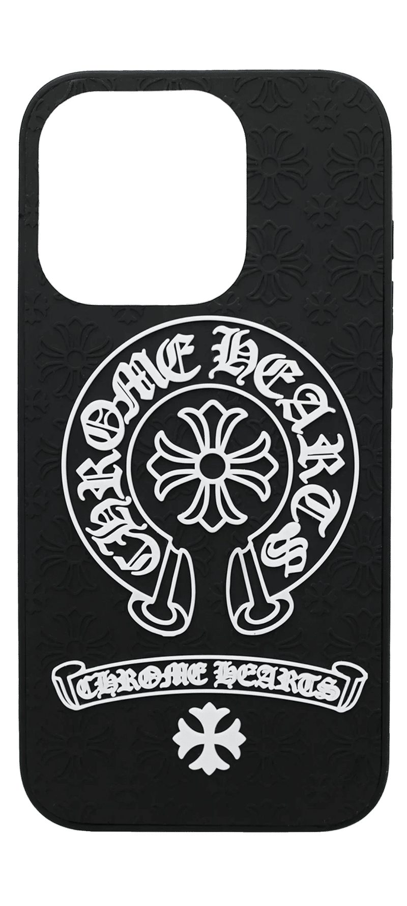 Чохол-накладка Chrome Hearts 3D для iPhone 12/12 Pro Black
