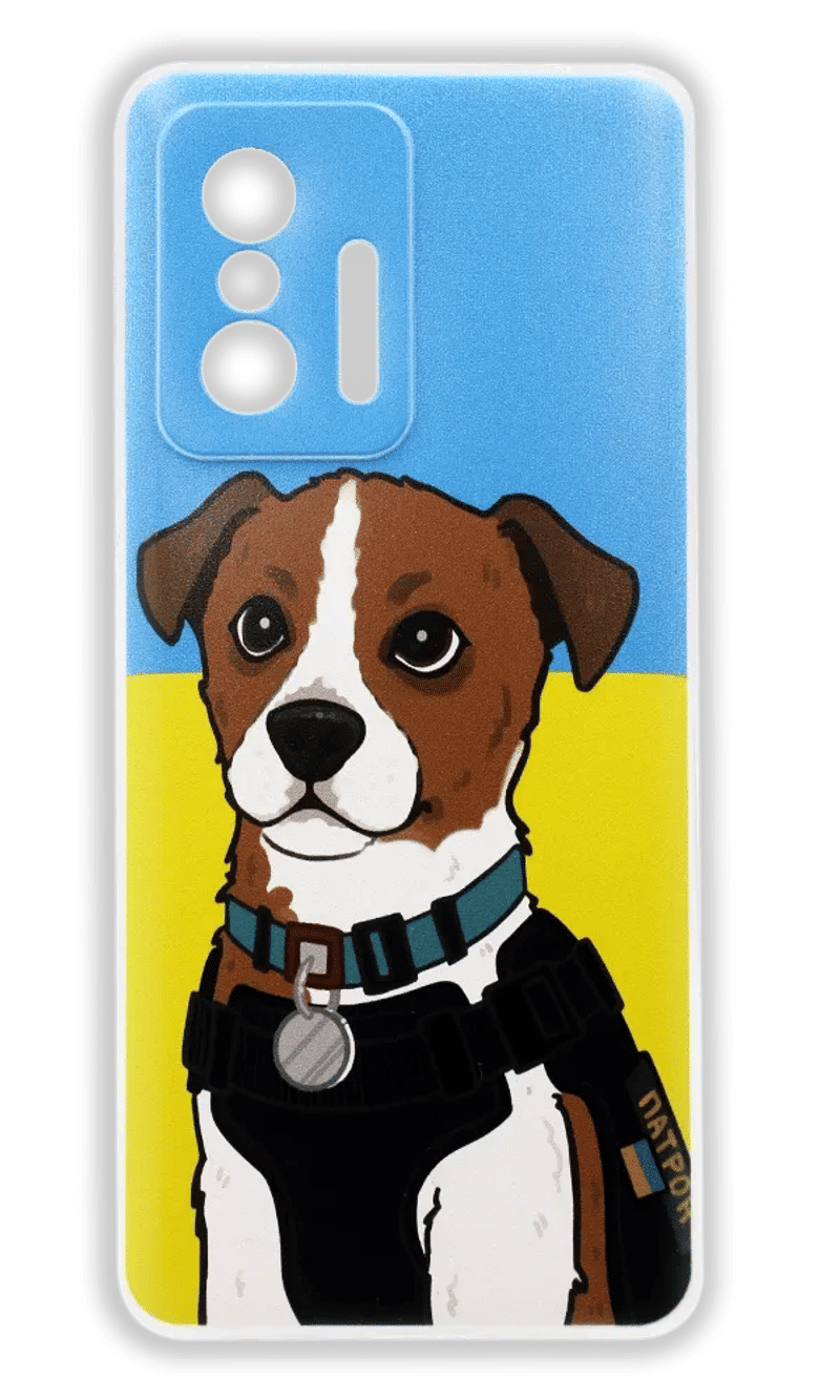 Чохол силіконовий Ukraine для Xiaomi 11T / 11T Pro Пес Патрон