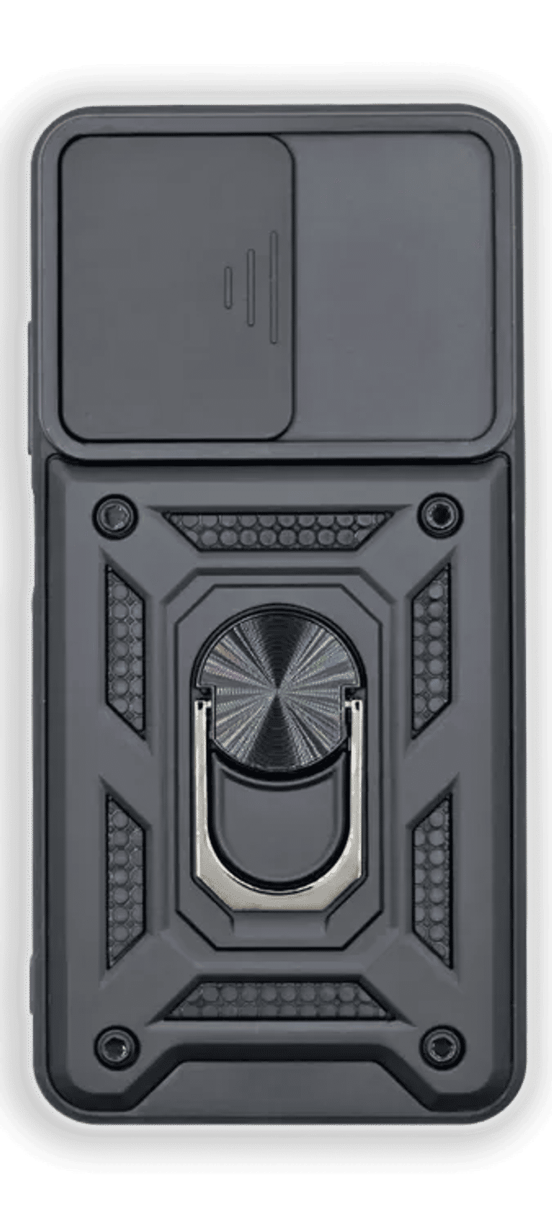 Чохол-накладка Hybrid CamOff+ Ring для Samsung A25 SM-A256F Black